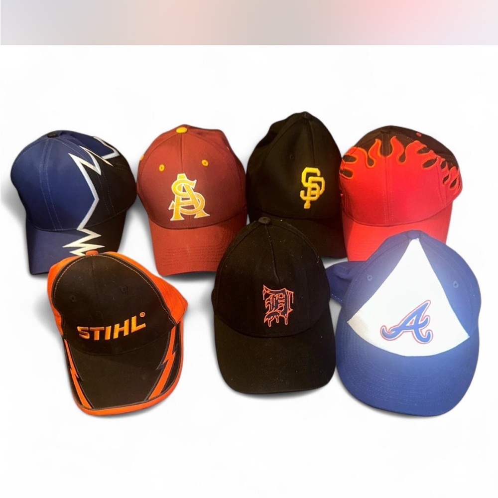 Baseball/Skater hat bundle